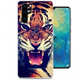 Funda Huawei P30 Pro Gel Dibujo Tigre