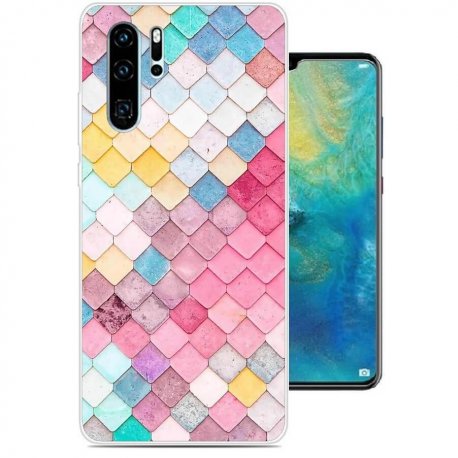 Funda Huawei P30 Pro Gel Dibujo Acuarela