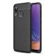 Funda Samsung Galaxy A40 Tpu 3D Cuero Negra