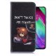 Funda Libro Samsung Galaxy A40 cuero Dibujo Osito