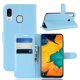 Funda Libro Samsung Galaxy A40 cuero Soporte Azul