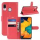Funda Libro Samsung Galaxy A40 cuero Soporte Roja