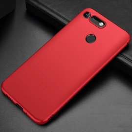 Funda Gel Honor View 20 Flexible y lavable Mate Roja