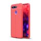 Funda Honor View 20 Tpu Cuero 3D Roja