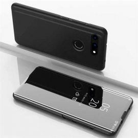 Funda Libro Smart Translucida Honor View 20 Negra