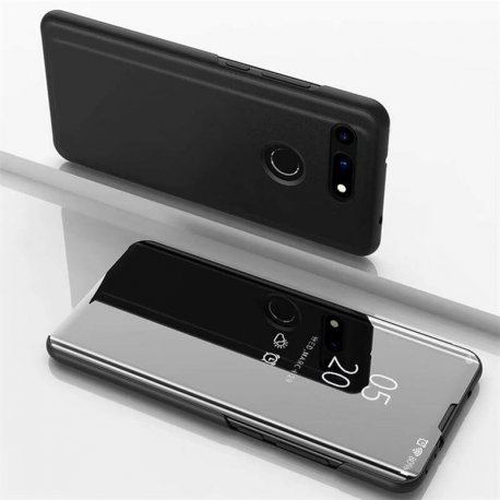 Funda Libro Smart Translucida Honor View 20 Negra