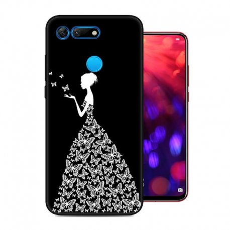 Funda Honor View 20 Gel Dibujo Hada