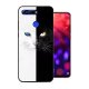 Funda Honor View 20 Gel Dibujo Gato Blanco