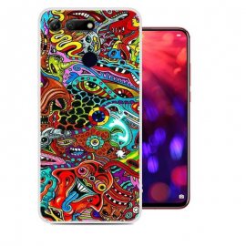 Funda Honor View 20 Gel Dibujo Psico