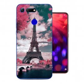Funda Honor View 20 Gel Dibujo Paris