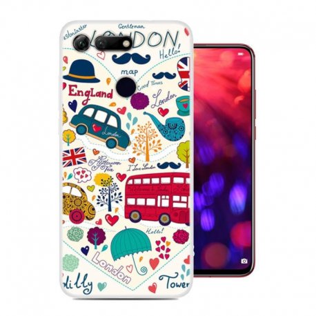 Funda Honor View 20 Gel Dibujo London