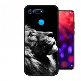 Funda Honor View 20 Gel Dibujo Leon