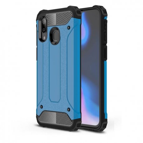 Funda Samsung Galaxy A20 Shock Resistante Azul