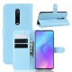 Funda Libro Xiaomi Redmi K20 cuero Soporte Azul