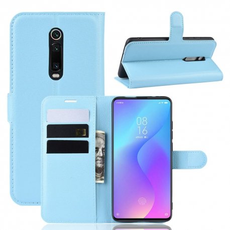 Funda Libro Xiaomi Redmi K20 cuero Soporte Azul