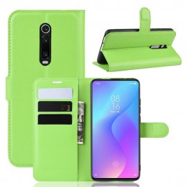 Funda Libro Xiaomi Redmi K20 cuero Soporte verde