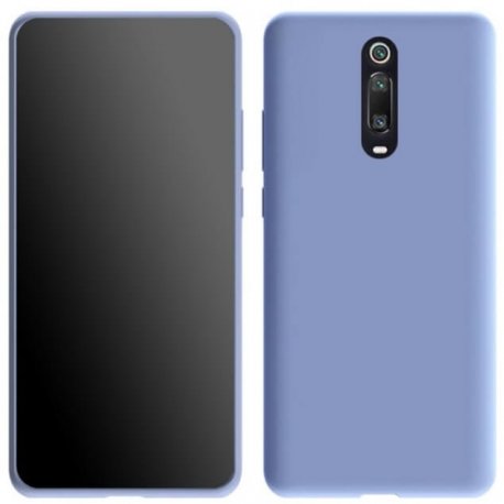Funda Xiaomi MI 9 T Silicona Liquida azul