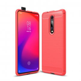 Funda Xiaomi Mi 9T Tpu 3D Roja