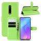 Funda Libro Xiaomi MI 9T Soporte Verde