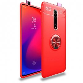 Funda Xiaomi MI 9T Anillo Soporte Roja