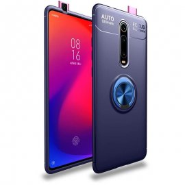 Funda Xiaomi Redmi K20 Anillo Soporte Azul