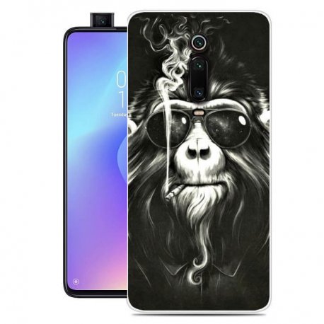 Funda Xiaomi Mi 9T Gel Dibujo Mono