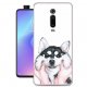 Funda Xiaomi Mi 9T Gel Dibujo Husky