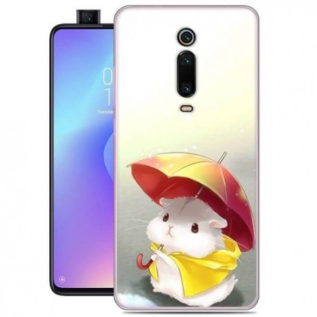Funda Xiaomi Mi 9T Gel Dibujo Ratoncito