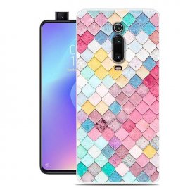 Funda Xiaomi Mi 9T Gel Dibujo Acuarella