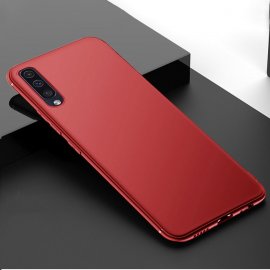Funda Gel Samsung Galaxy A70 Flexible y lavable Mate Roja