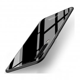 Funda Samsung Galaxy A70 Tpu Trasera Cristal Negra