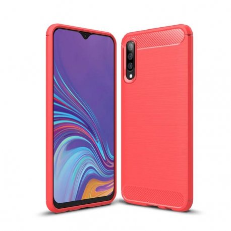 Funda Samsung Galaxy A70 Tpu 3D Roja