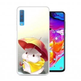 Funda Samsung Galaxy A70 Gel Dibujo Ratoncito