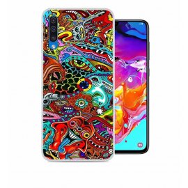 Funda Samsung Galaxy A70 Gel Dibujo Psico