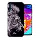 Funda Samsung Galaxy A70 Gel Dibujo Leon