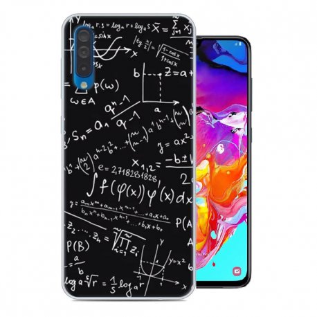 Funda Samsung Galaxy A70 Gel Dibujo Formulas
