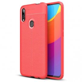 Funda Huawei P Smart Z Tpu Cuero 3D Roja