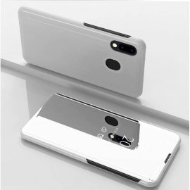 Funda Libro Smart Translucida Huawei P Smart Z Plata