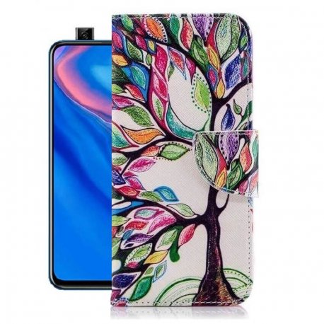 Funda Libro Huawei P Smart Z Soporte Arbol