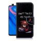 Funda Libro Huawei P Smart Z Soporte Osito Enfadado