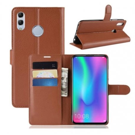 Funda Libro Huawei P Smart Z Soporte Marron