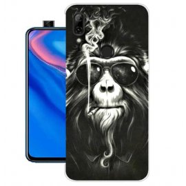 Funda Huawei P Smart Z Gel Dibujo Mono