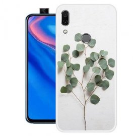 Funda Huawei P Smart Z Gel Dibujo Hojas