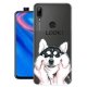 Funda Huawei P Smart Z Gel Dibujo Husky