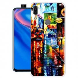 Funda Huawei P Smart Z Gel Dibujo Cuadro