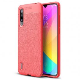 Funda Xiaomi MI A3 Tpu Cuero 3D Roja