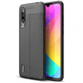 Funda Xiaomi MI A3 Tpu Cuero 3D Negra