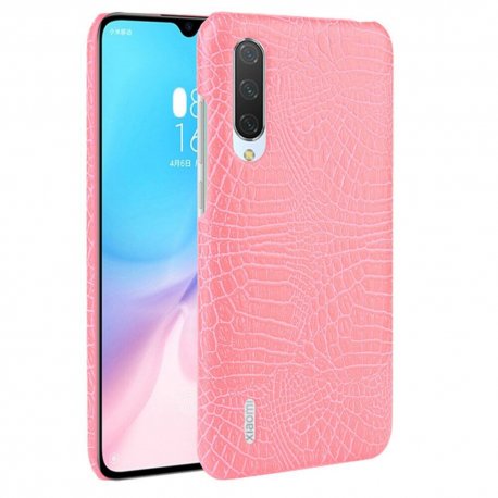 Carcasa Xiaomi MI A3 Cocodrilo Rosa