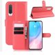 Funda Libro Xiaomi MI A3 Soporte Roja