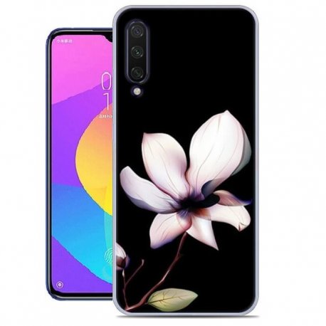 Funda Xiaomi Mi A3 Gel Dibujo Flor Lys